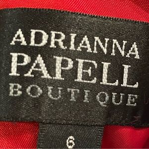 Silk plaid Adrianna Pappell dress , size 6,wore once